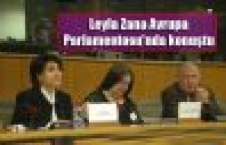 HDP'li Leyla Zana Avrupa Parlamentosu'nda konuştu