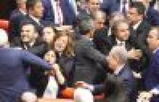 HDP'li vekiller Meclis'te darp edildi