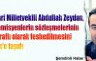 HDP'li Zeydan akademisyenlerle ilgili soru önergesi...