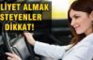 Ehliyet sınavında soru sayısı azaltıldı