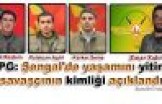 HPG: Şengal'de yaşamını yitiren 4 savaşçının...