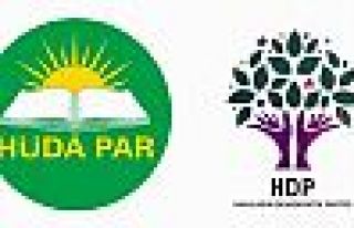 HÜDA-PAR'dan HDP'ye çağrı: Barış şerbeti içmeye...