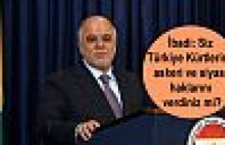 İbadi: Siz Türkiye Kürtlerine askeri ve siyasi...