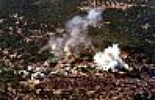 İdlib kırsalı hava ve karadan ateş altında