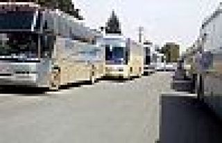 İdlib'deki Şii beldelerinden 5 bin sivil tahliye...