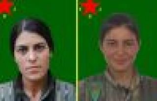İki YPJ'li savaşçının kimlik bilgileri açıklandı
