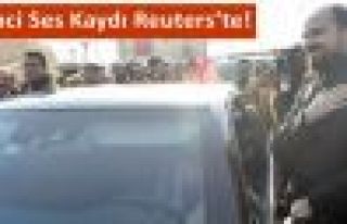 İkinci ses kaydı Reuters'te!