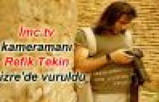 İmc tv kameramanı Refik Tekin Cizre'de vuruldu