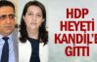 İmralı heyeti Kandil'e gitti