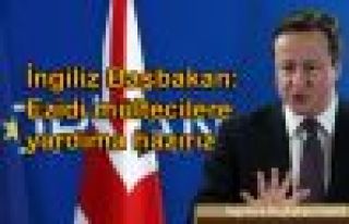 İngiliz Başbakan: Ezidi mültecilere yardıma hazırız