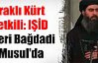 Iraklı Kürt yetkili: IŞİD lideri Bağdadi Musul'da