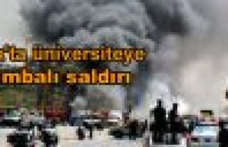 Irak'ta üniversiteye bombalı saldırı
