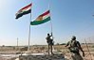 Irak'tan Kürdistan bayrağına izin