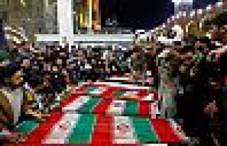 İranlı General Kasım Süleymani'nin cenazesi İran'da