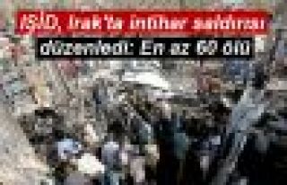 IŞİD, Irak'ta intihar saldırısı düzenledi: En...