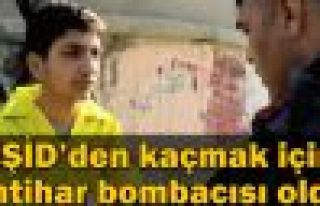 IŞİD'den kurtulmak için intihar bombacısı oldu