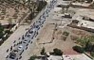 IŞİD'in Minbic'te sivilleri canlı kalkan olarak...