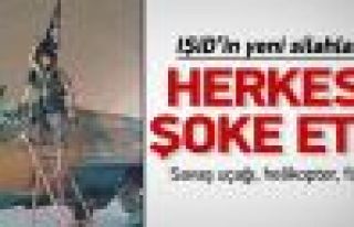 IŞİD'in yeni silahları şoke etti!