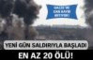 İsrail Gazze'yi vurmaya devam ediyor: 20 Ölü