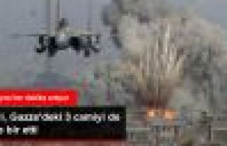 İsrail Savaş Uçakları Gazze'de 3 Camiyi Vurdu