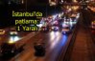 İstanbul'da patlama: 1 Yaralı