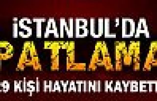 İstanbul'da patlama: 29 kişi hayatını kaybetti
