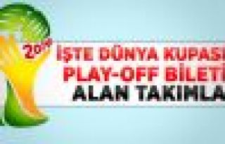 İşte dünya kupası ve play-off bileti alan takımlar