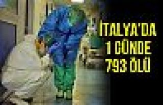 İtalya'da bir günde 793 kişi hayatını kaybetti