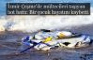 İzmir Çeşme'de mültecileri taşıyan bot battı:...