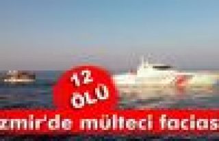 İzmir'de sığınmacı teknesi battı: 12 ölü