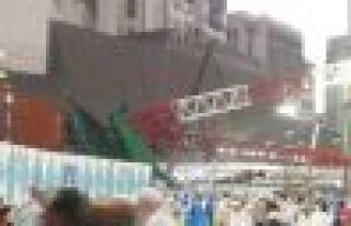 Kabe'de vinç devrildi: 87 ölü! 