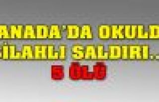 Kanada'da okulda silahlı saldırı: 5 ölü