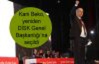 Kani Beko, yeniden DİSK Genel Başkanlığı'na seçildi
