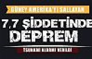Karayipler'de 7.7 büyüklüğünde deprem