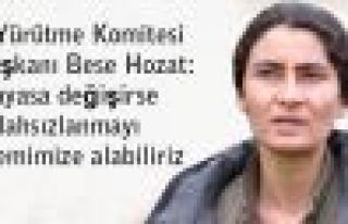 KCK: Anayasa değişirse silahsızlanmayı gündemimize...