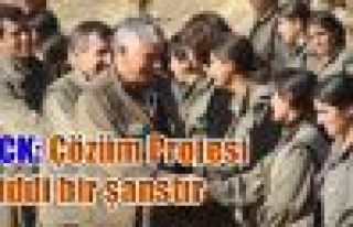 KCK: Çözüm Projesi ciddi bir şanstır