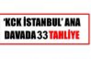 'KCK' İstanbul davasında 33 siyasetçiye tahliye