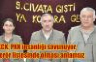 KCK: PKK insanlığı savunuyor, terör listesinde...