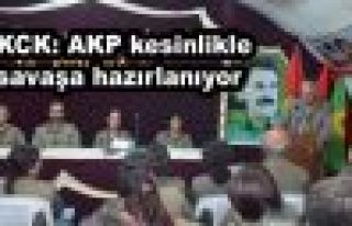 KCK: 'AKP kesinlikle savaşa hazırlanıyor'