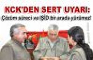 KCK'den sert uyarı: Çözüm süreci ve IŞİD bir...