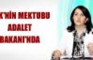 KCK'nin mektubu Adalet Bakanı'nda