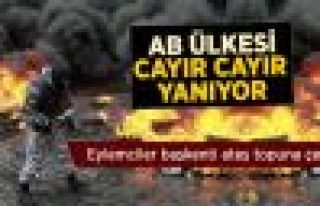 Kiev'de Saldırılar Arttı, Meydan Cayır Cayır...