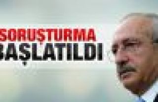 Kılıçdaroğlu'na Erdoğan soruşturması