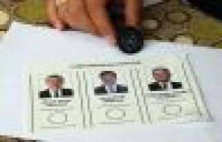 Kırsal bölgede sandığa daha erken gittiler