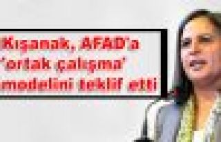 Kışanak, AFAD'a 'ortak çalışma' modelini teklif...