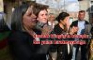 Kışanak Cüngüş'te konuştu: Sizi yalnız bırakmayacağız