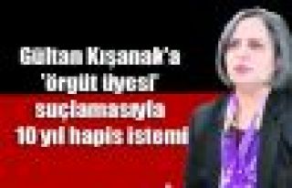 Kışanak'a 10 yıla kadar hapis istemi