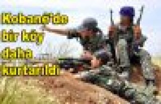 Kobanê'de bir köy daha kurtarıldı