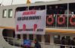 Kobani için Beşiktaş vapuru işgal edildi