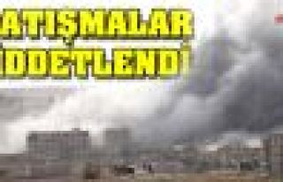 Kobani'de çatışmalar şiddetlendi